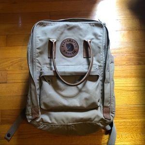 Fjallraven kanken beige backpack